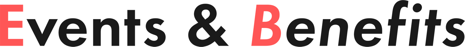 Events & Benefits